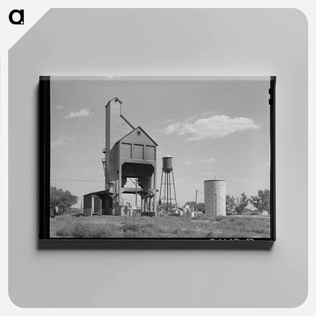 アートパネル-Coaling Station, Syracuse
 - ラッセル リー Canvas.