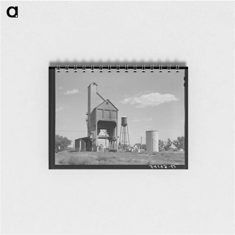 アートメモ帳-Coaling Station, Syracuse
 - ラッセル リー Memo.