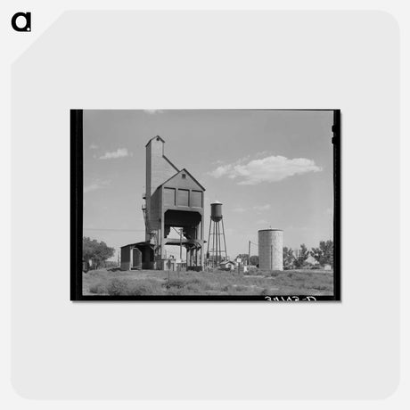 アートポストカード-Coaling Station, Syracuse
 - ラッセル リー Postcard.