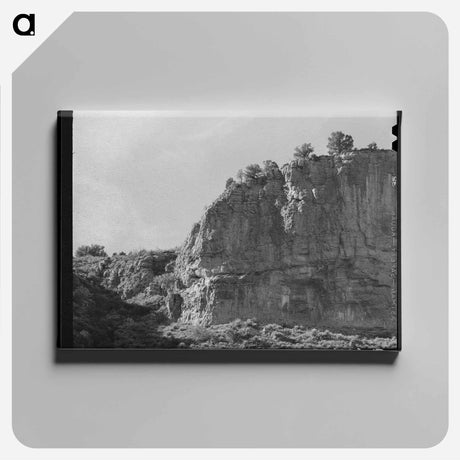 アートパネル-Rock Cliffs at Beckers Butte
 - ラッセル リー Canvas.