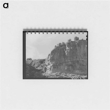 アートメモ帳-Rock Cliffs at Beckers Butte
 - ラッセル リー Memo.