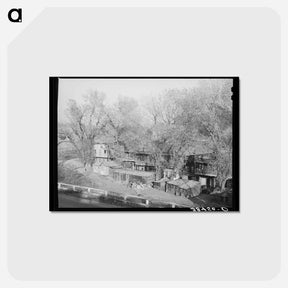 アートポストカード-Chinatown, New Castle
 - ラッセル リー Postcard.