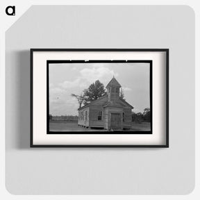 アートポスター-Church near Cruger
 - ラッセル リー Poster.