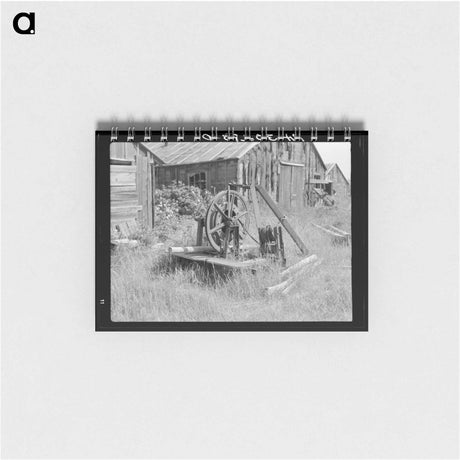 アートメモ帳-Old Log Hoist
 - ラッセル リー Memo.