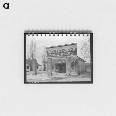 アートメモ帳-Vacant Drugstore
 - ラッセル リー Memo.