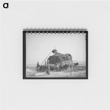 アートメモ帳-Mormon Hay Stacker
 - ラッセル リー Memo.