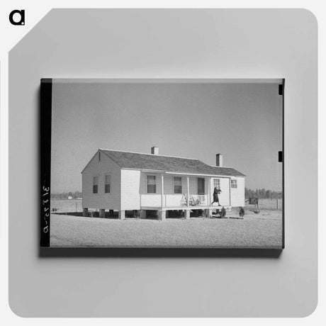 アートパネル-House at Lakeview Project
 - ラッセル リー Canvas.