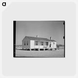 アートポストカード-House at Lakeview Project
 - ラッセル リー Postcard.