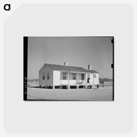 アートポストカード-House at Lakeview Project
 - ラッセル リー Postcard.