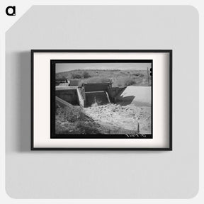 アートポスター-Irrigation Canal, Bernalillo
 - ラッセル リー Poster.