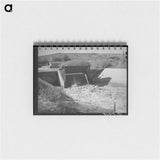 アートメモ帳-Irrigation Canal, Bernalillo
 - ラッセル リー Memo.