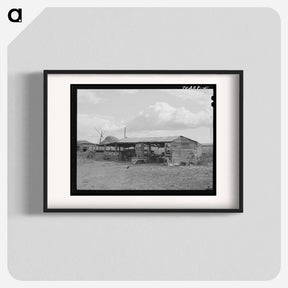 アートポスター-Yakima County Barn
 - ラッセル リー Poster.