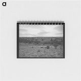 アートメモ帳-The rangeland. Concho, Arizona
 - ラッセル リー Memo.