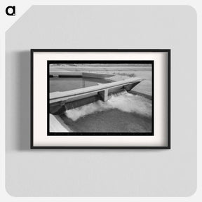 アートポスター-Maricopa Irrigation Ditch
 - ラッセル リー Poster.