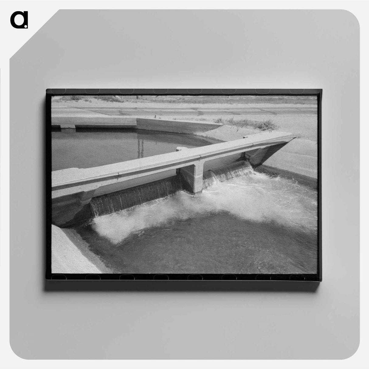 アートパネル-Maricopa Irrigation Ditch
 - ラッセル リー Canvas.
