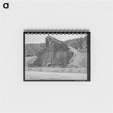 アートメモ帳-Abandoned Gold Mill
 - ラッセル リー Memo.