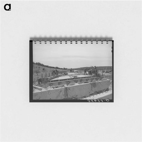 アートメモ帳-Bridge Builders of Menard County
 - ラッセル リー Memo.