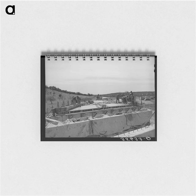 アートメモ帳-Bridge Builders of Menard County
 - ラッセル リー Memo.