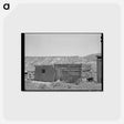 アートポストカード-Chamisal Chicken Coop
 - ラッセル リー Postcard.