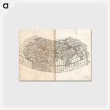 アートポストカード-The World
 - ボストン公共図書館 Postcard.