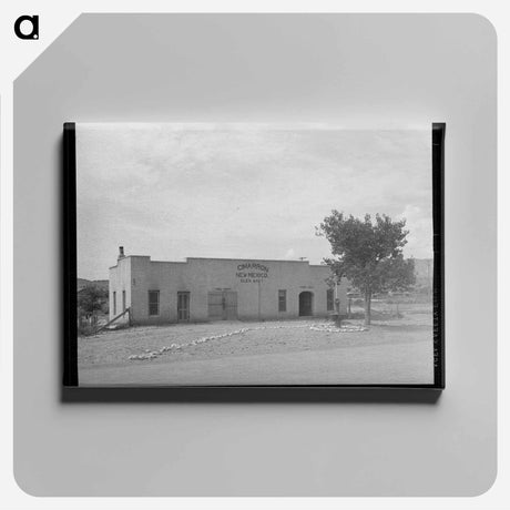 アートパネル-Town Hall, Cimarron
 - ラッセル リー Canvas.