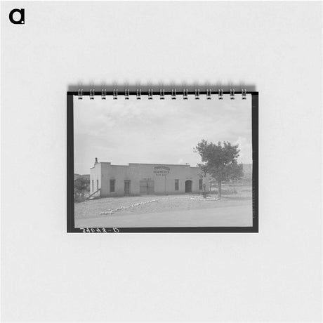 アートメモ帳-Town Hall, Cimarron
 - ラッセル リー Memo.