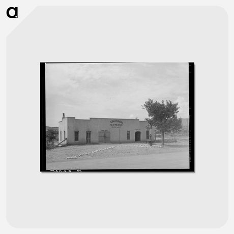 アートポストカード-Town Hall, Cimarron
 - ラッセル リー Postcard.