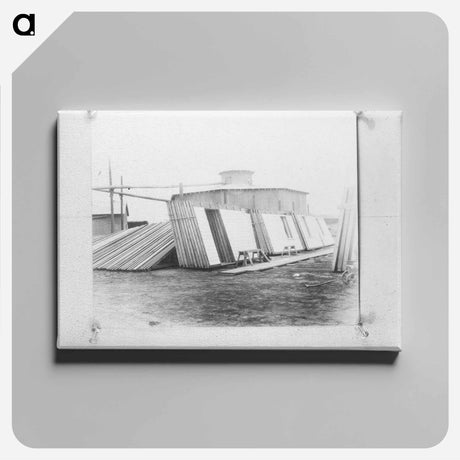 アートパネル-Prefabricated Sections, La Forge
 - ラッセル リー Canvas.