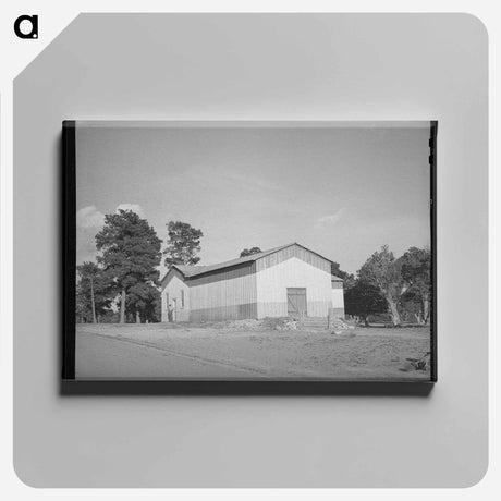 アートパネル-Bean Warehouse at Pie Town
 - ラッセル リー Canvas.
