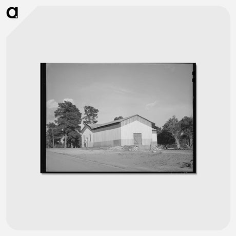 アートポストカード-Bean Warehouse at Pie Town
 - ラッセル リー Postcard.