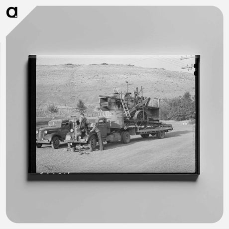 アートパネル-Combine Transport
 - ラッセル リー Canvas.