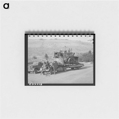 アートメモ帳-Combine Transport
 - ラッセル リー Memo.