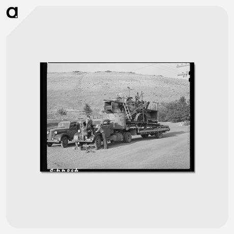 アートポストカード-Combine Transport
 - ラッセル リー Postcard.