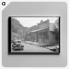 アートパネル-Mogollon Main Street
 - ラッセル リー Canvas.