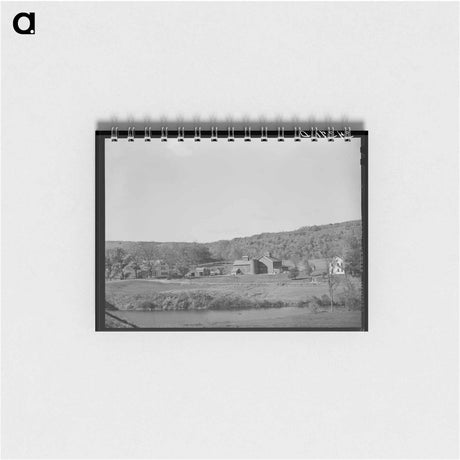 アートメモ帳-Farmstead along U.S. 7
 - ラッセル リー Memo.