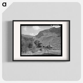 アートポスター-Cimarron Railroad Station
 - ラッセル リー Poster.