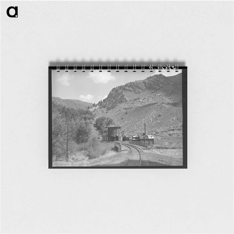 アートメモ帳-Cimarron Railroad Station
 - ラッセル リー Memo.