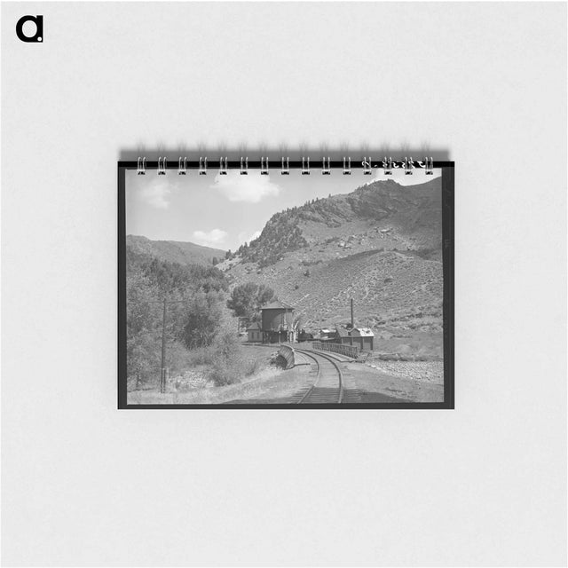 アートメモ帳-Cimarron Railroad Station
 - ラッセル リー Memo.