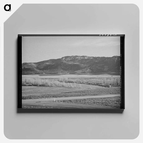 アートパネル-Colorado River Valley
 - ラッセル リー Canvas.