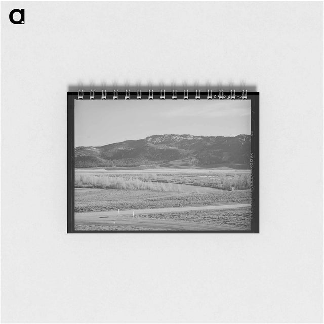 アートメモ帳-Colorado River Valley
 - ラッセル リー Memo.