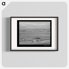 アートポスター-Owyhee River Valley Farmlands
 - ラッセル リー Poster.
