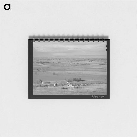 アートメモ帳-Owyhee River Valley Farmlands
 - ラッセル リー Memo.