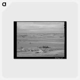 アートポストカード-Owyhee River Valley Farmlands
 - ラッセル リー Postcard.