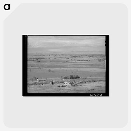 アートポストカード-Owyhee River Valley Farmlands
 - ラッセル リー Postcard.