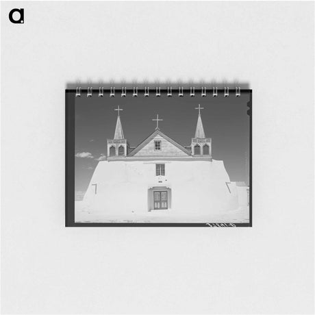 アートメモ帳-Isleta Church
 - ラッセル リー Memo.