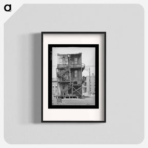 アートポスター-Chicago Tenements
 - ラッセル リー Poster.