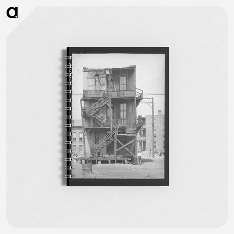 アートメモ帳-Chicago Tenements
 - ラッセル リー Memo.