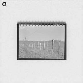 アートメモ帳-Cruzen Ranch Fence
 - ラッセル リー Memo.
