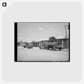 アートポストカード-Pie Town Trucks
 - ラッセル リー Postcard.