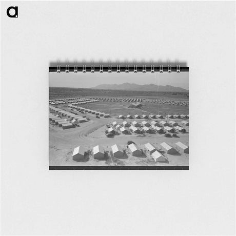 アートメモ帳-Agua Fria Migratory Labor Camp View
 - ラッセル リー Memo.